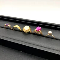 画像12270：Pt900 メレダイヤリング K18パールトップ 他貴金属おまとめ