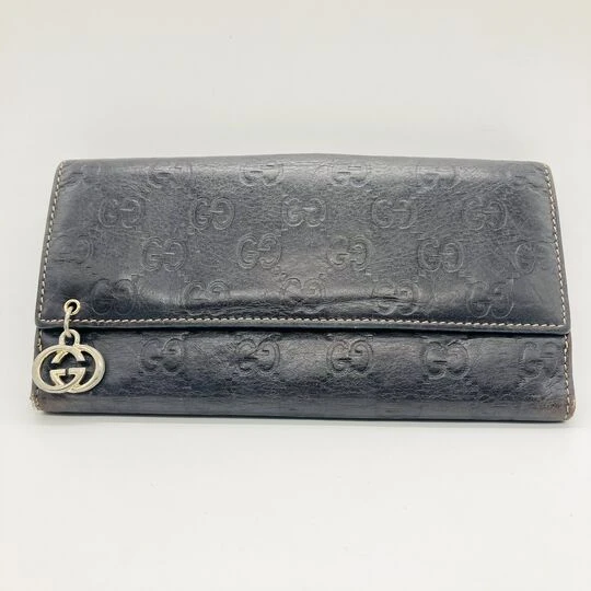 画像1910：グッチ　財布　角スレ角ハゲあり