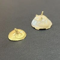 画像3613：Pt900 メレダイヤリング K18パールトップ 他貴金属おまとめ