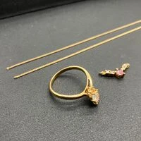 画像3615：Pt900 メレダイヤリング K18パールトップ 他貴金属おまとめ